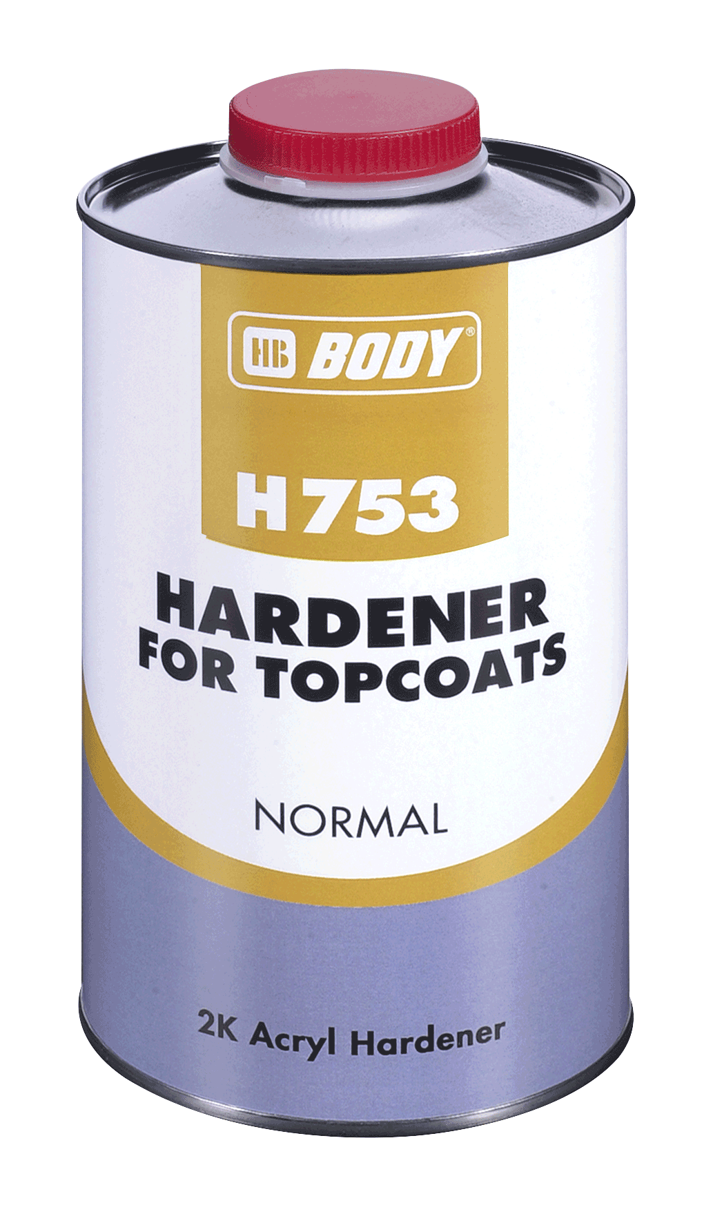 HB BODY Body 753 Hardener normal 2.5L