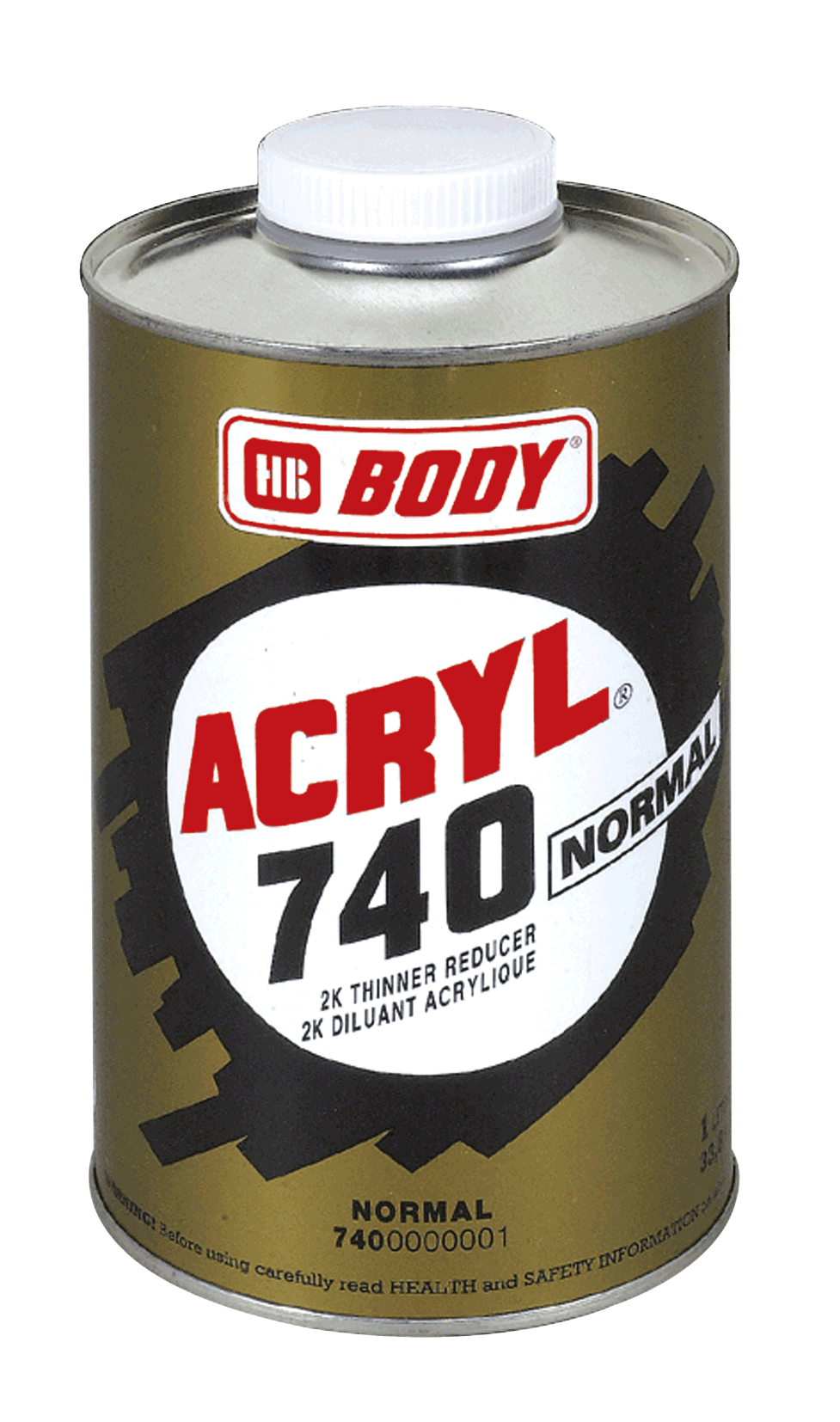 HB BODY Body 740 Acryl thinner normal  500ml