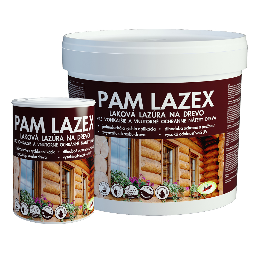 PAM Lazex svetlý dub,0,7L