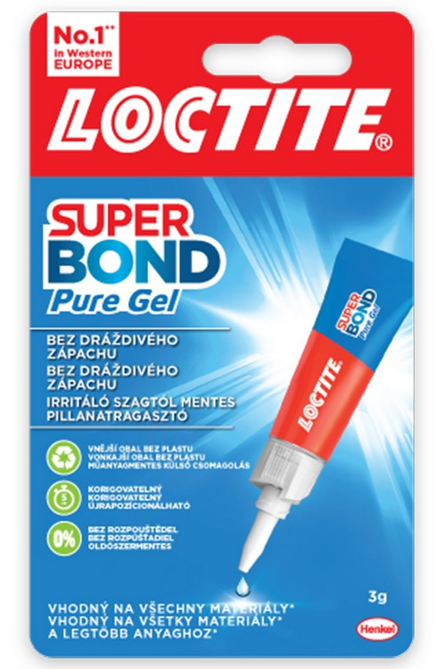 HENKEL Loctite Super Bond Pure Gel 3g