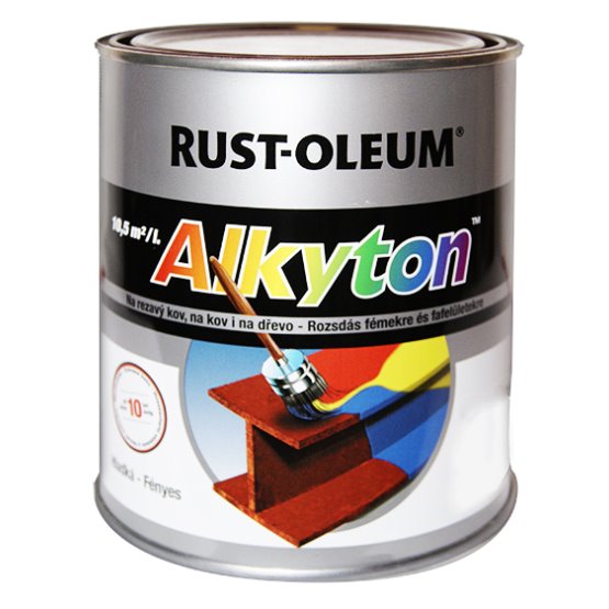 Alkyton Hladký RAL 5012 lesklá,0,75L