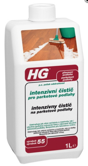 HG210 Intenzívny čistič na parketové podlahy 1L
