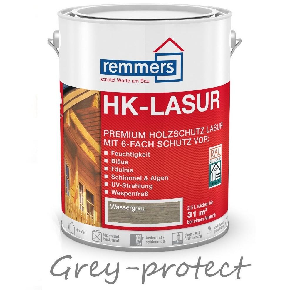 Remmers HK Lasur Grey Protect Nebelgrau FT 20930,2.5L