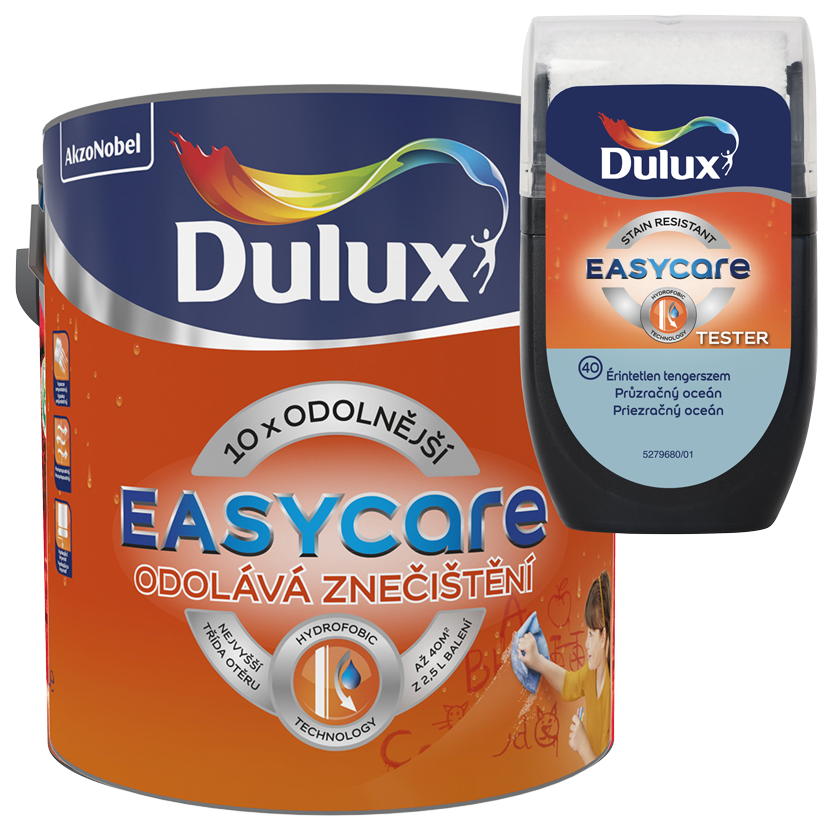 Dulux EasyCare Popolavá sivá,30ml - tester