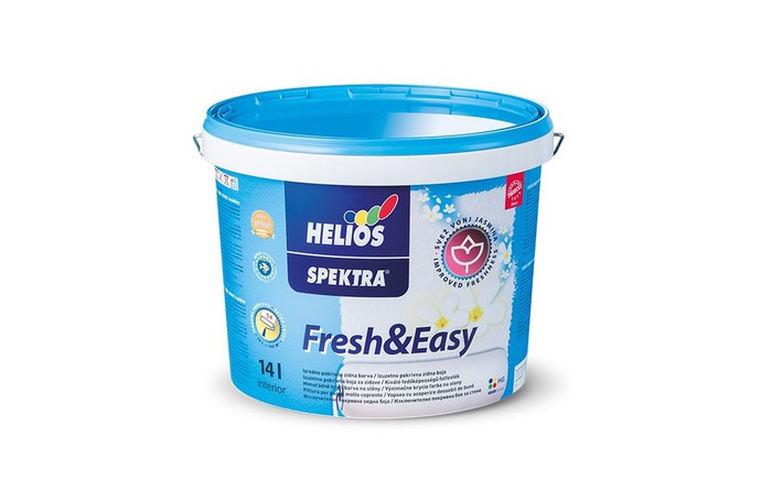 HELIOS Spektra Fresh&Easy farba s vôňou Biela,5L