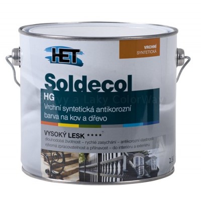 HET Soldecol HG 2880-Hnedý palisander,2,5L