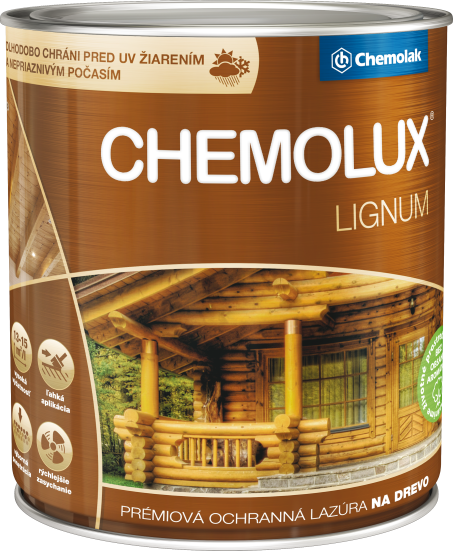 CHEMOLAK Chemolux Lignum Zlatý dub,0,75L