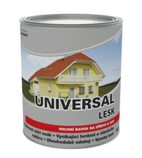 Dulux Universal lesk Šeď pastelová,4L