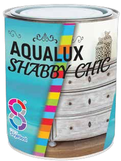 SVJETLOST Aqualux Shabby Chic kriedová farba Turquoise star,0,75L