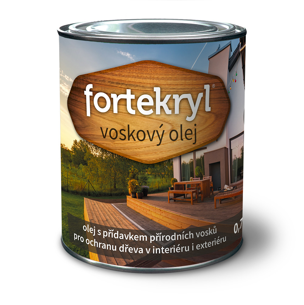 ETERNAL FORTEKRYL voskový olej Teak,1.8kg