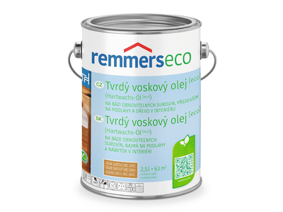 Remmers tvrdý voskový olej ECO Farblos,0.75L