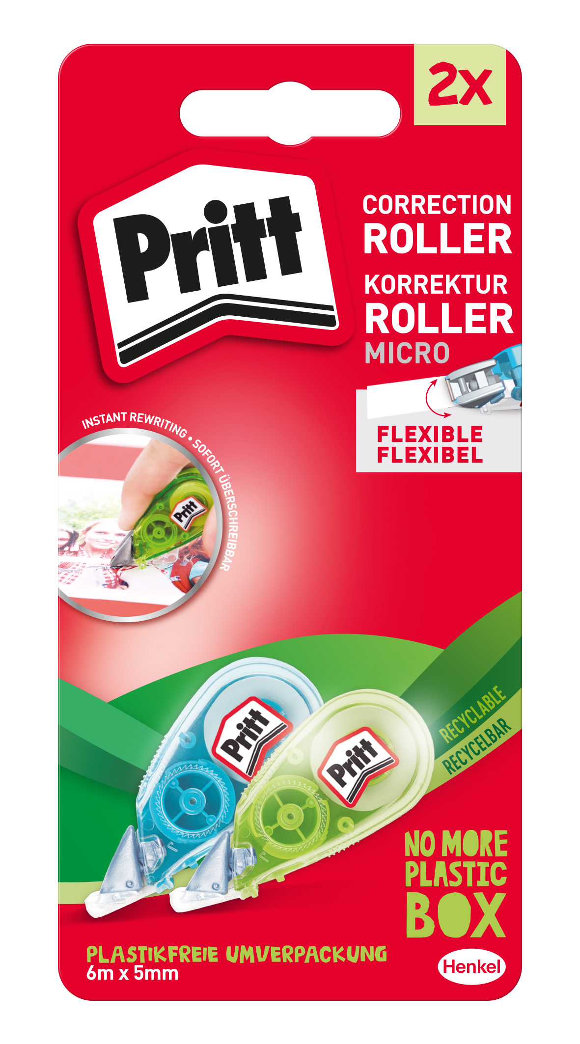 HENKEL Pritt micro roller  2x6mx5mm