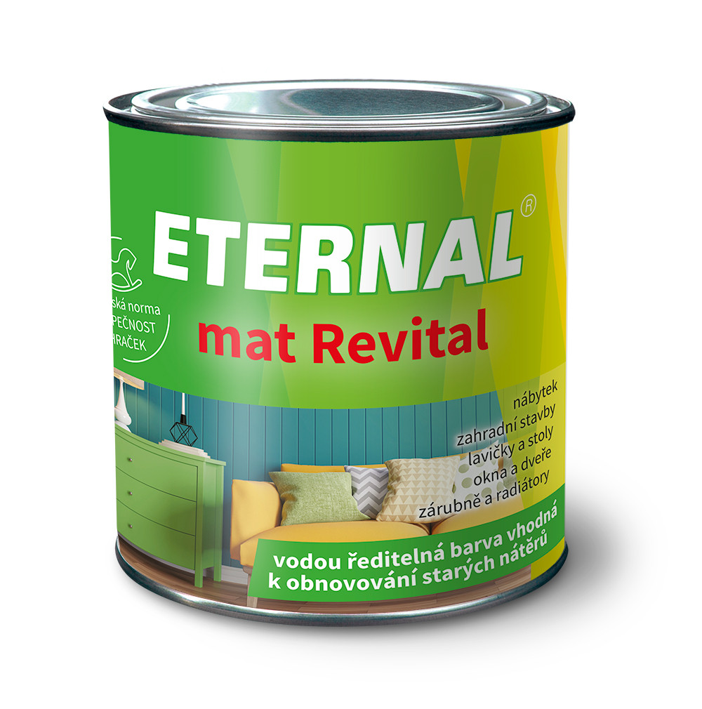 ETERNAL mat Revital RAL3020 červená,0.35kg