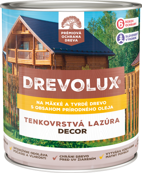 CHEMOLAK Drevolux Decor Jelša,2.5L