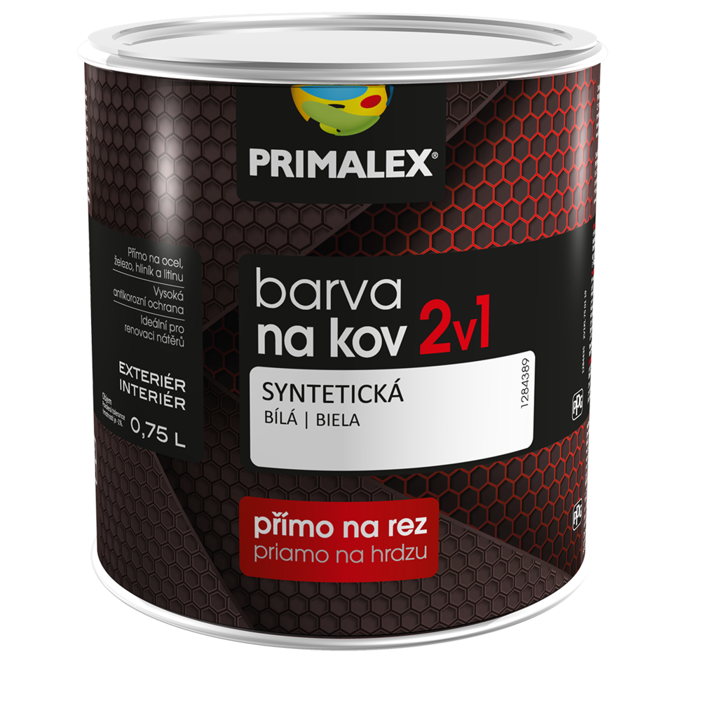 Primalex Farba na kov 2v1 Červenohnedá,2.5L