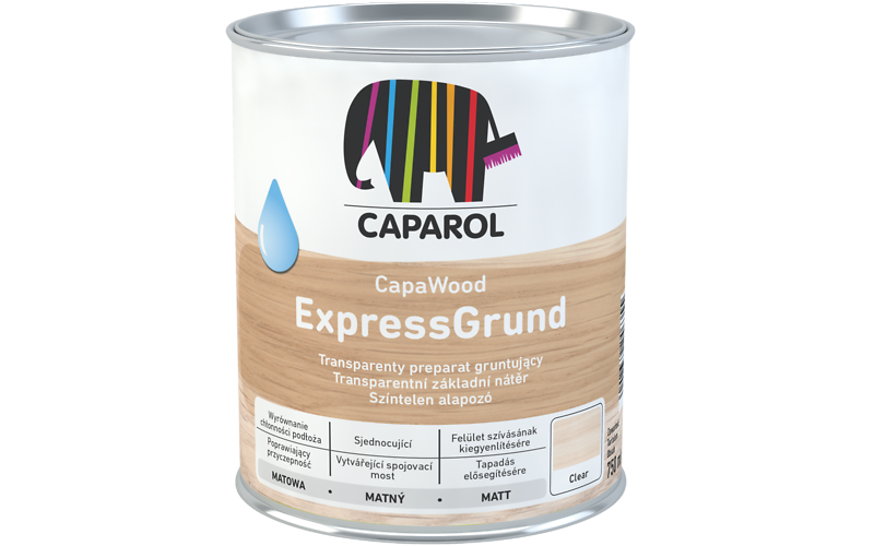 Caparol CapaWood ExpressGrund 0.75L