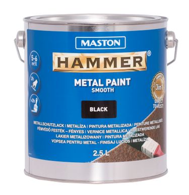 Maston  HAMMER SMOOTH PAINT Biela,2.5L