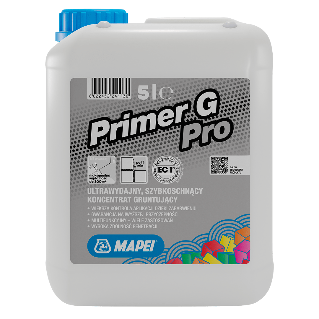 Mapei  PRIMER G PRO - penetračný náter 5L