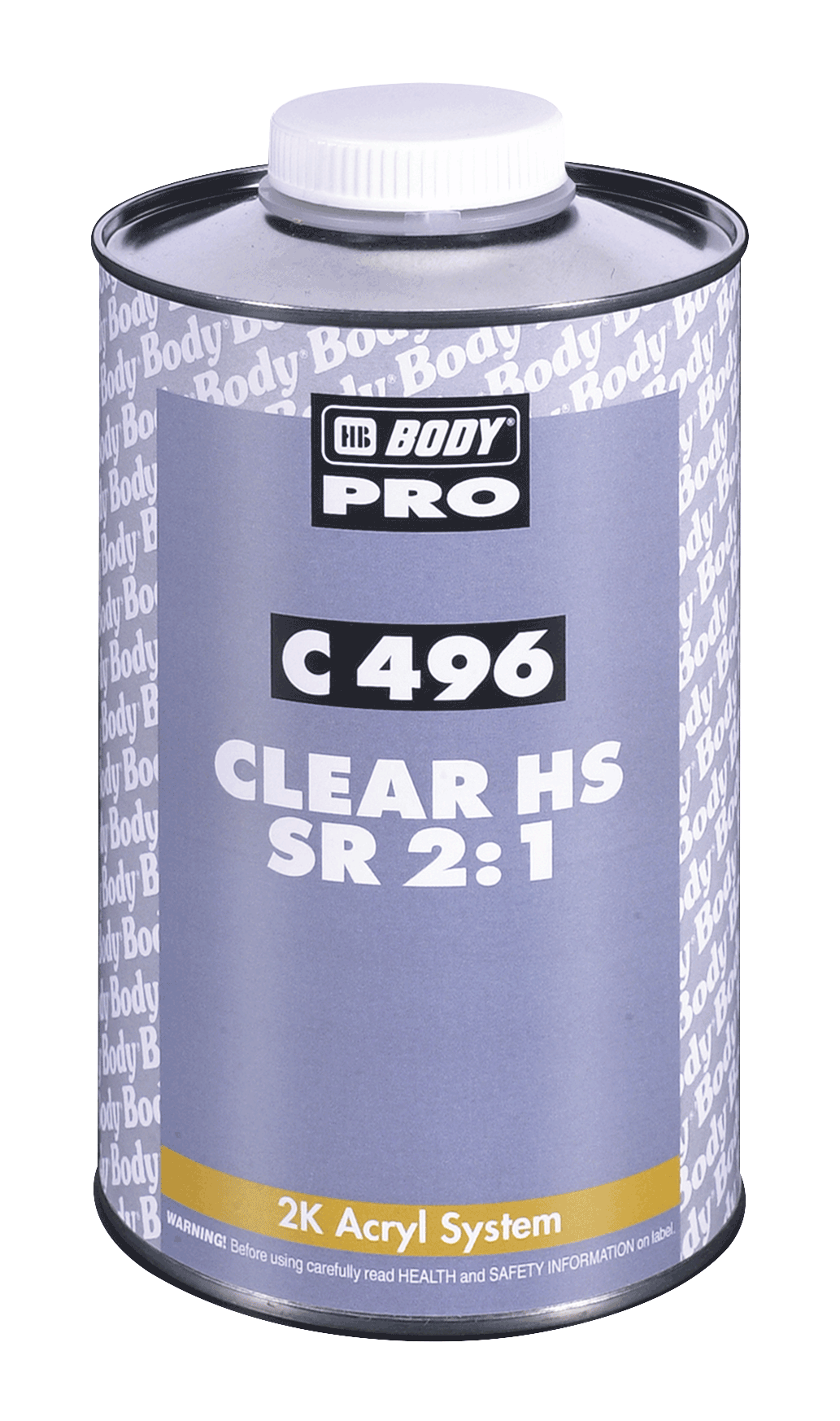 HB BODY Body 496 Autoclear HS 2:1 SR  1L