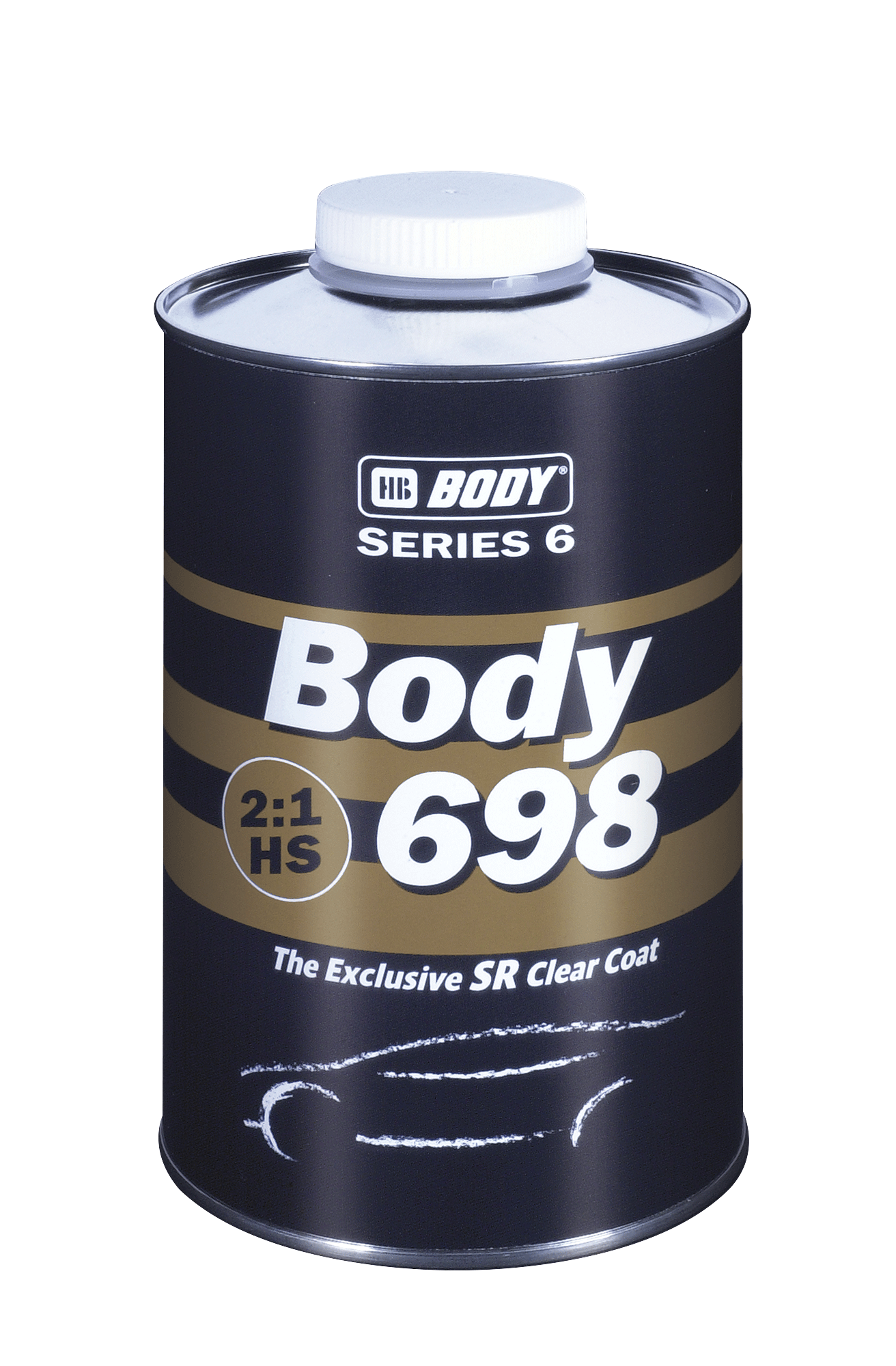 HB BODY Body 698 2:1 HS Clearcoat SR 5L