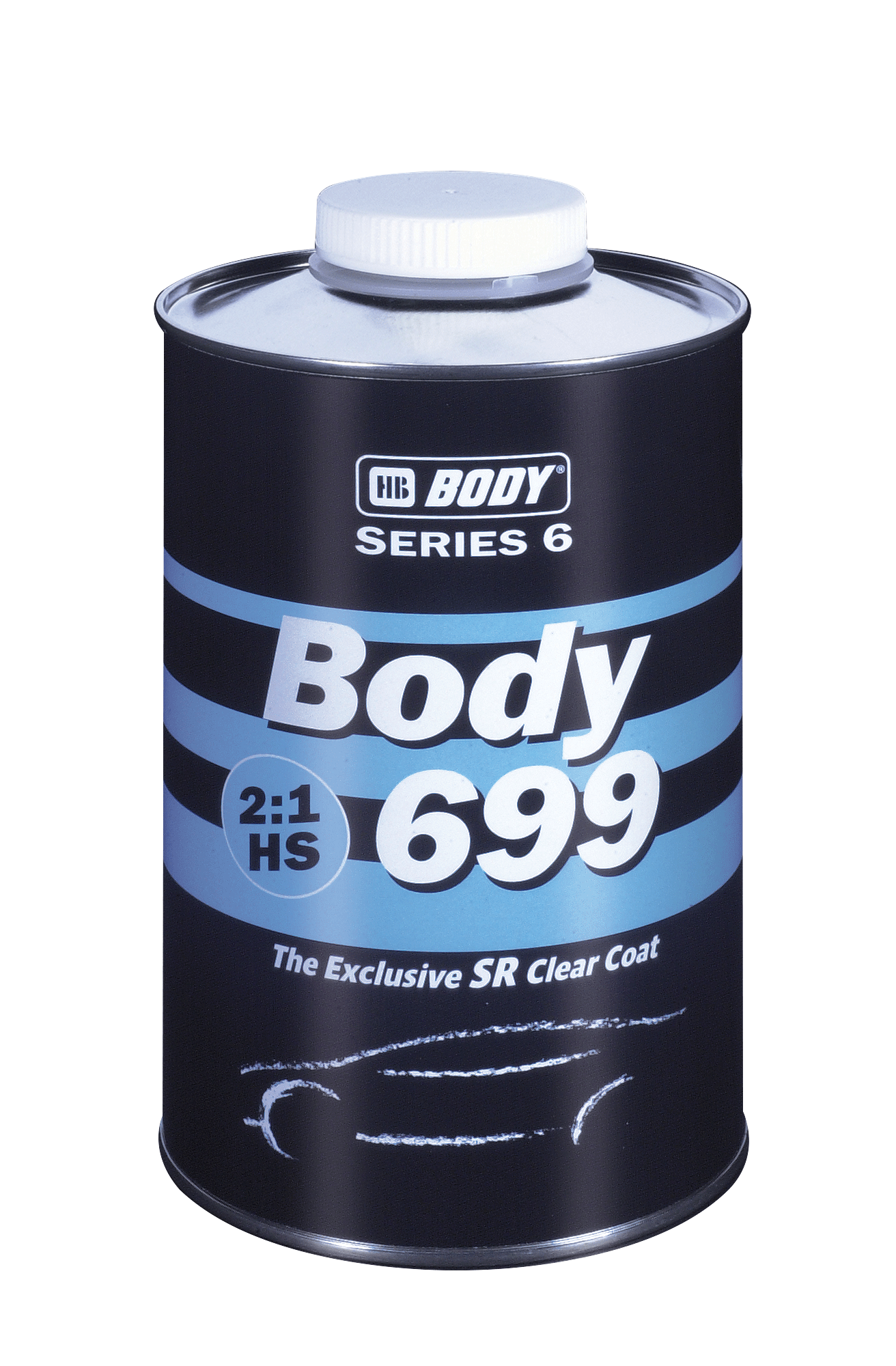 HB BODY Body 699 2:1 HS Clearc SR RAL9005,500g