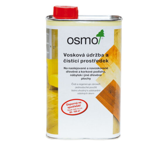 OSMO Vosková údržba a čistiaci prostriedok 3029 Bezfarebný,1L