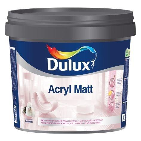 Dulux ACRYL matt Biela,3L