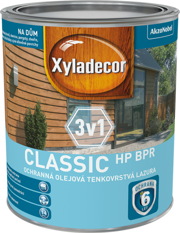 Xyladecor Classic HP BPR 3v1 orech,0,75L