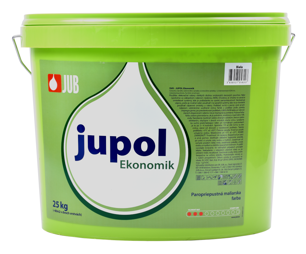 E-shop JUB Jupol Ekonomik Biela,15kg