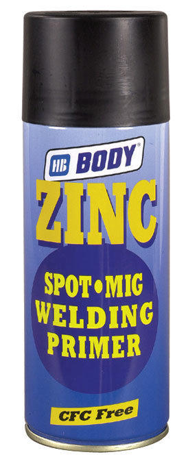 HB BODY Body 425 Zinc Spot spray Čierna,400ml