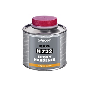 HB BODY Body H732 epoxy hardener Bezfarebný,250ml