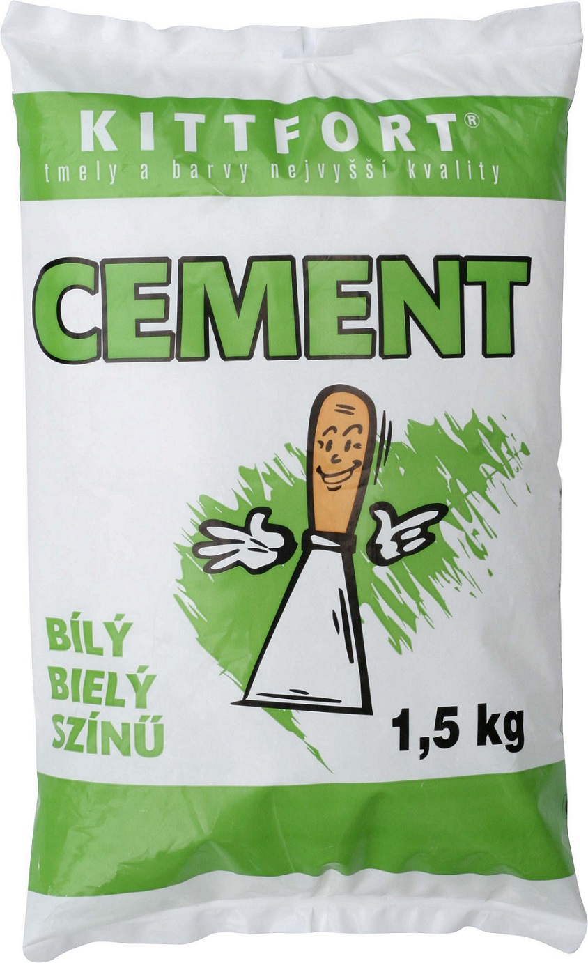 E-shop KITTFORT Cement Šédá,1,5kg