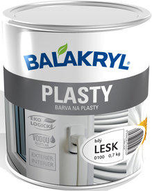 E-shop BALAKRYL Plasty 0100- Biely lesklý,0,7kg