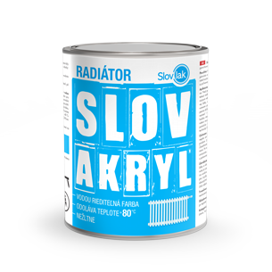 SLOVLAK Slovakryl radiátor 0100,0,75kg