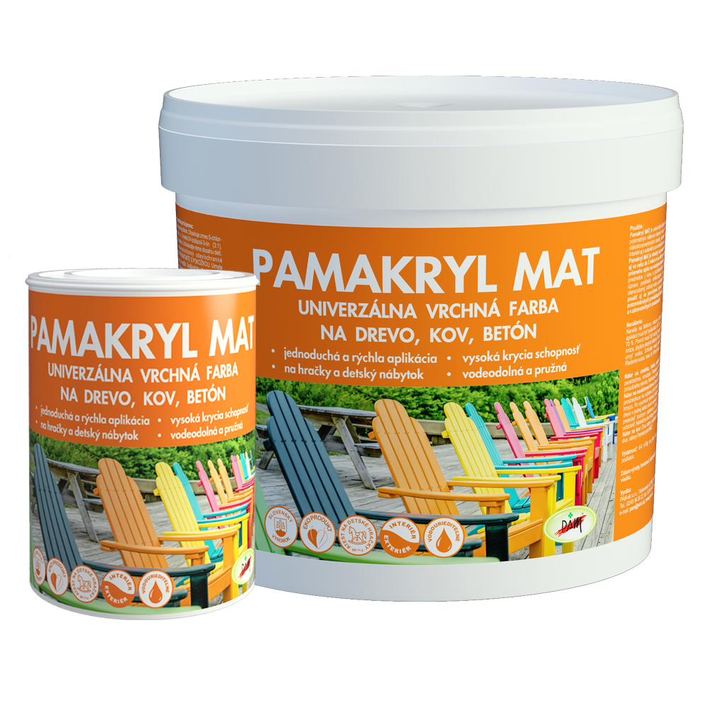 E-shop Pamakryl MAT Orech,0.4kg