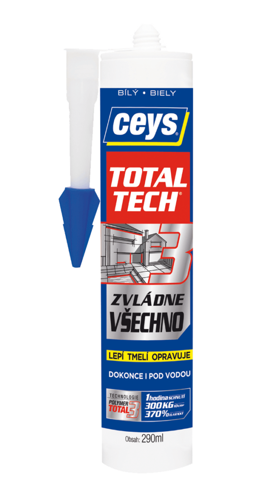 E-shop Ceys Total Tech farebný Sivý,290ml