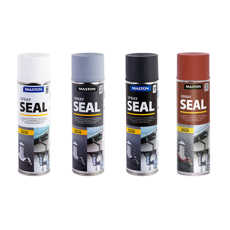 E-shop Maston Seal tekutá guma v spreji Čierna,500ml Sprej