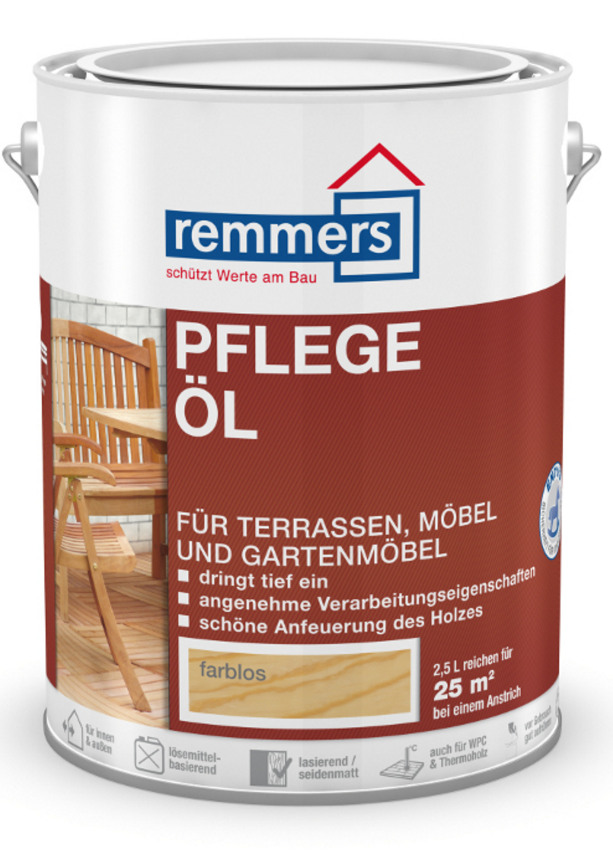 Remmers Pflege-Öl Farblos/ Bezfarebná,2,5L