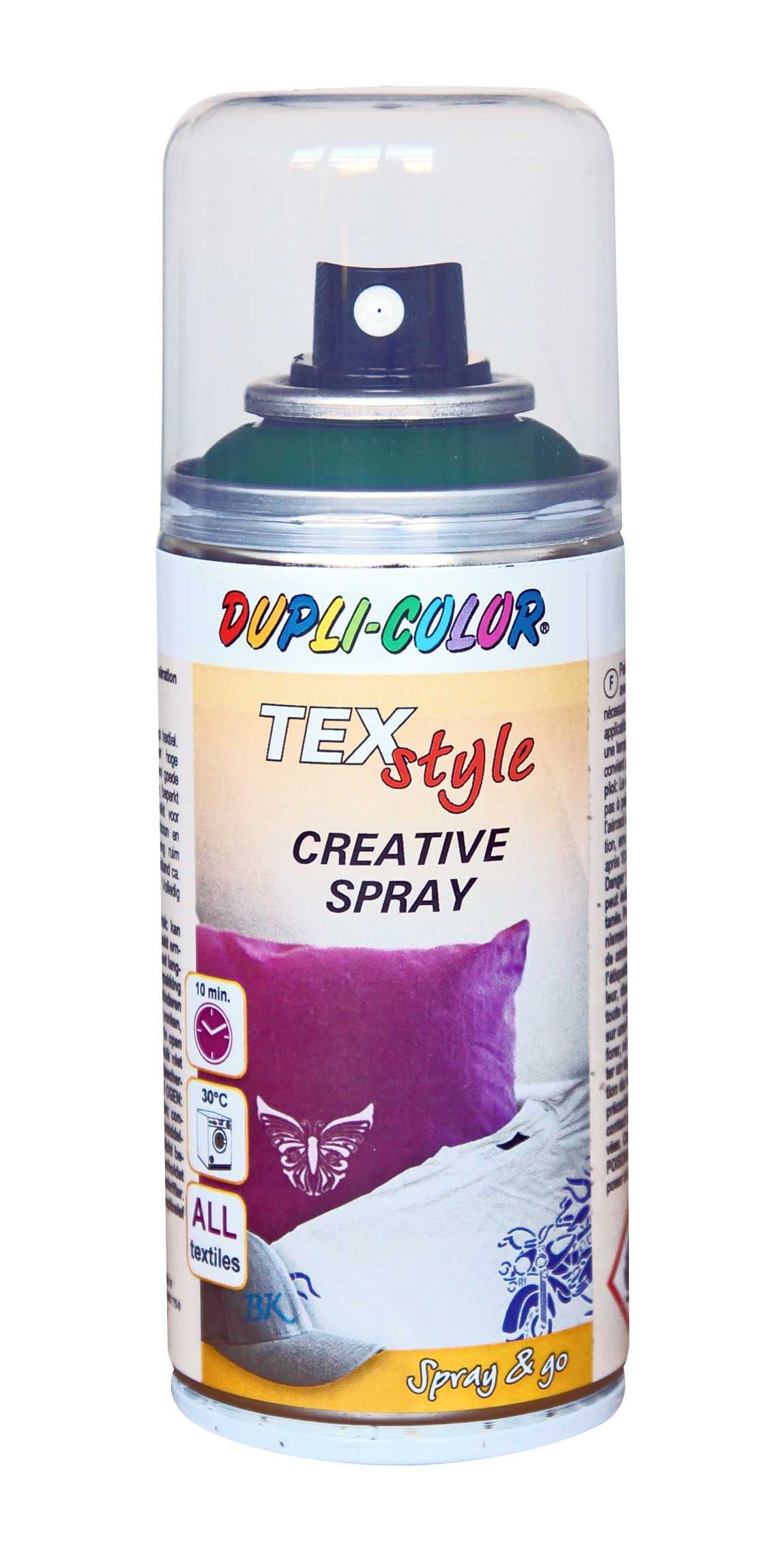 E-shop MOTIP DUPLI Dupli Color TexStyle sprej na textil Strieborná,150ml
