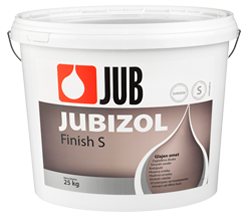 E-shop JUB Jubizol Finish S 1.0 Biely,25kg