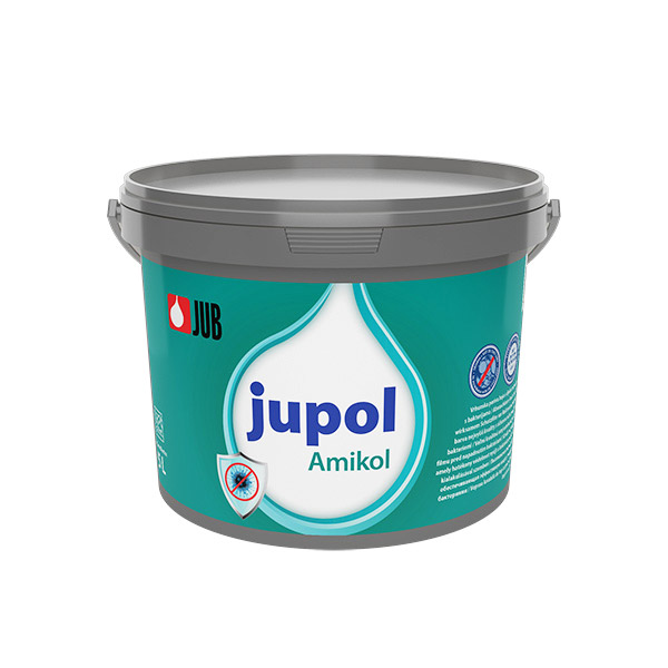 E-shop JUPOL Amikol - farba odolná proti mikróbom Biely,15L