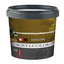 JUB Decor Acryl Color Strieborný,0,75L