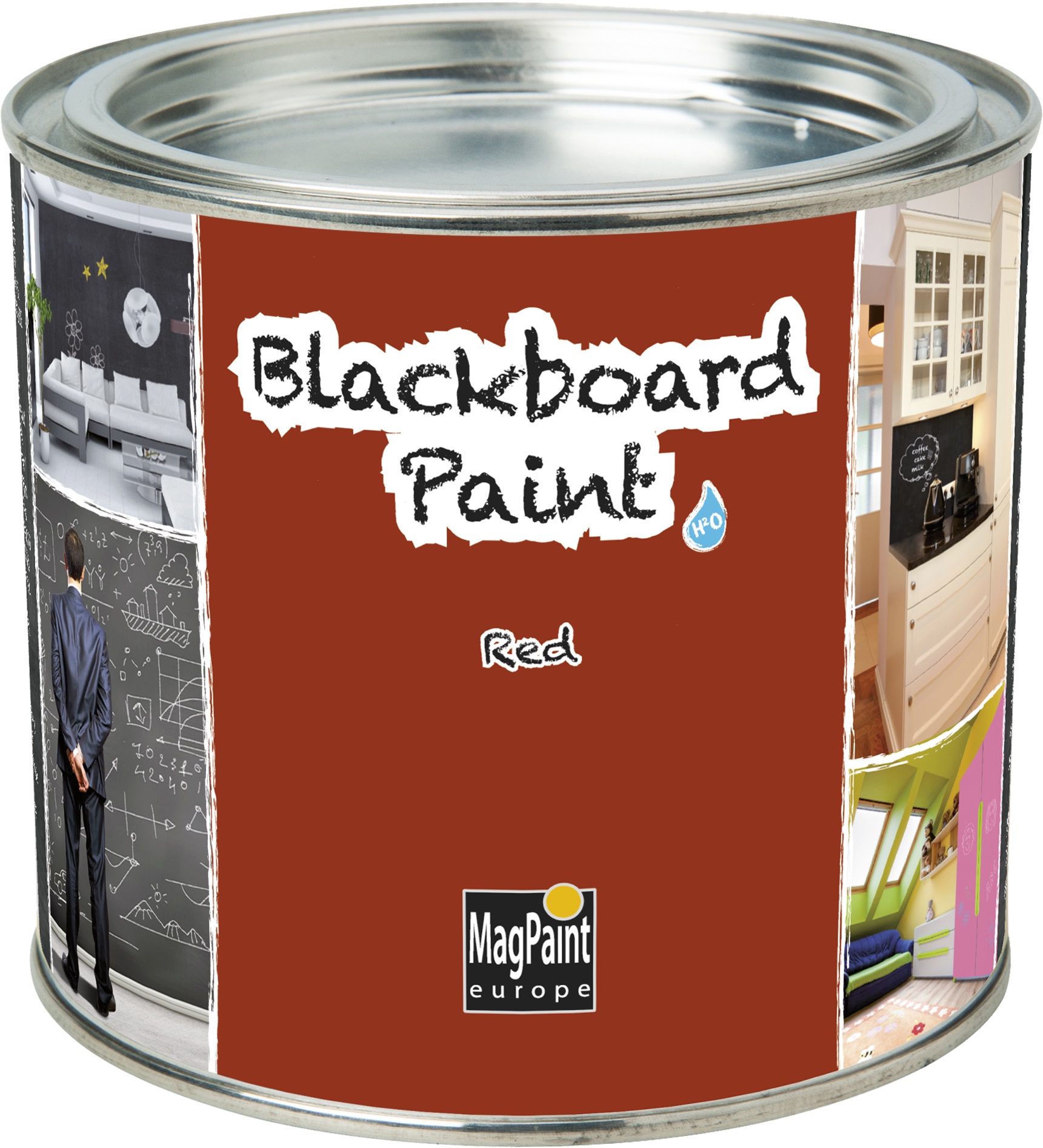 E-shop MAGPAINT Blackboard paint tabuľová farba Zelená,1L
