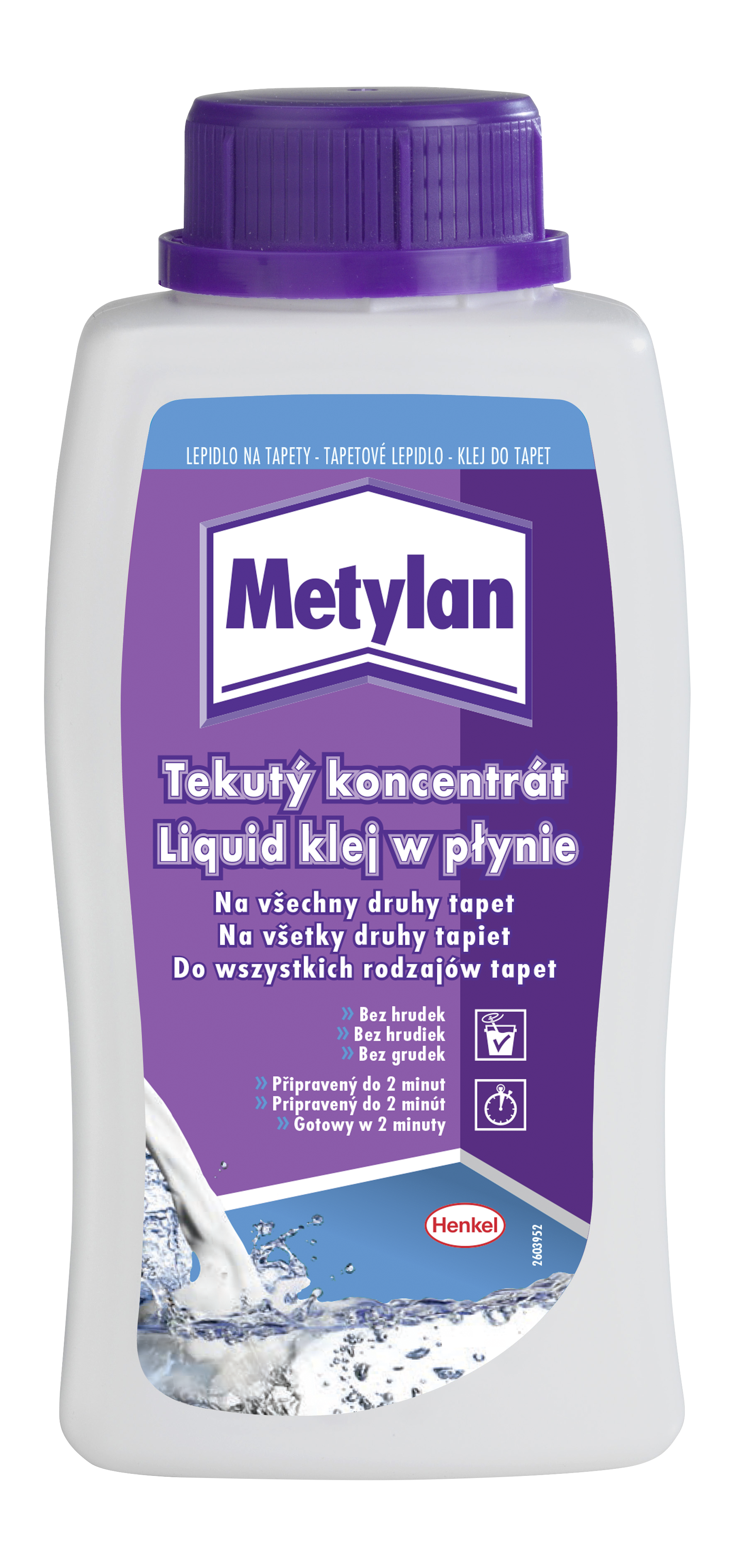 Metylan tekuté lepidlo – koncentrát 0,5L
