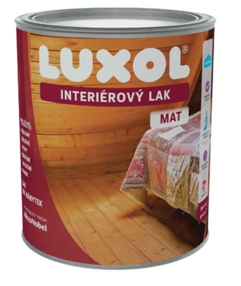 DULUX Luxol Interiérový lak Lesk,0,75L