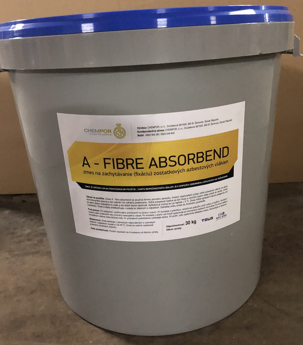 E-shop Chempor A - fibre absorbend stabilizácia azbestu Transparentná,30kg