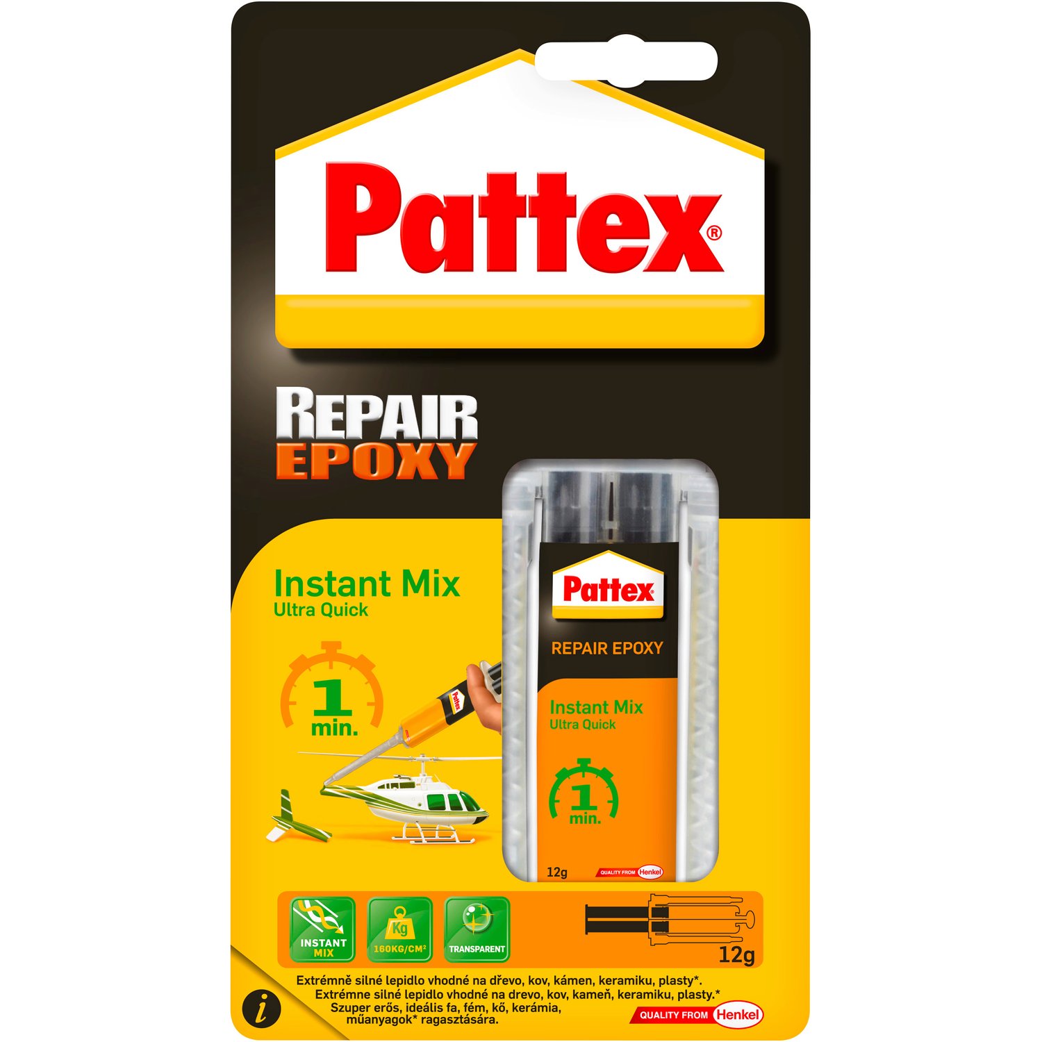 HENKEL Pattex Repair Epoxy Ultra Quick 1 min.