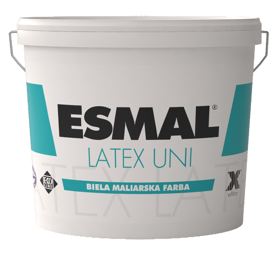 E-shop Esmal Latex UNI Biela,0,6kg