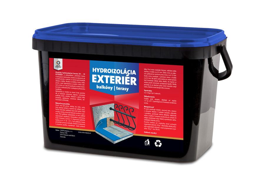 COLOR COMPANY Hydroizolačná hmota EH 1K - Exteriér 5kg