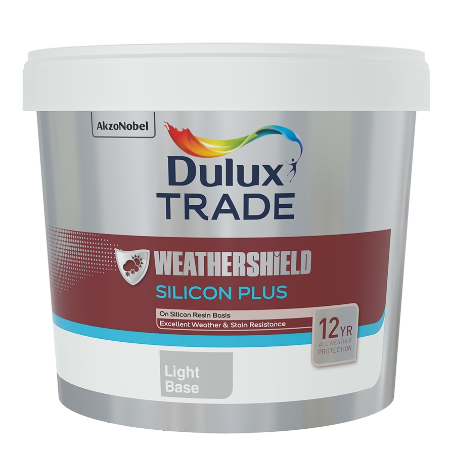 Dulux Weathershield Silicon + Biela,10L